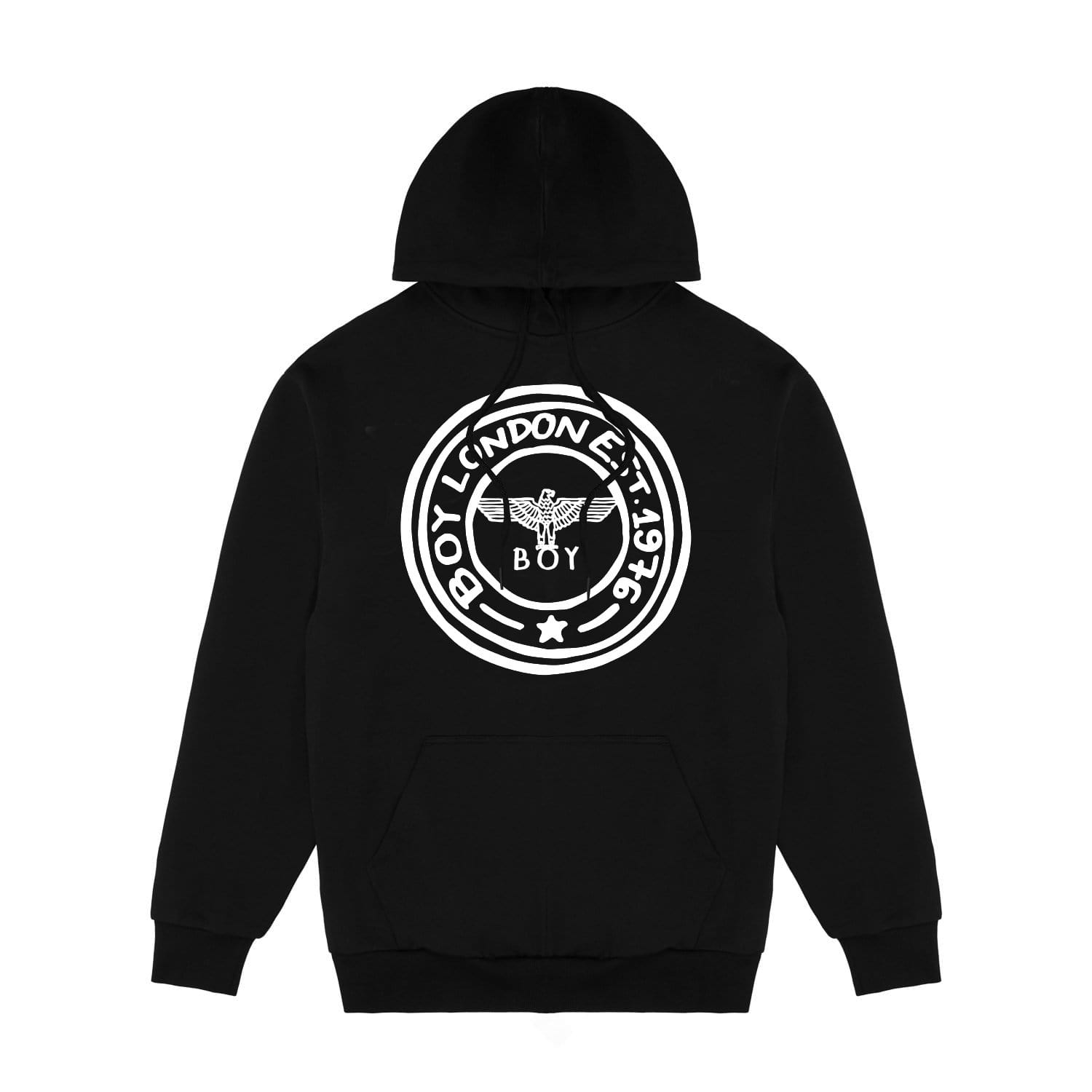 BOY 1976 HOOD BLACK