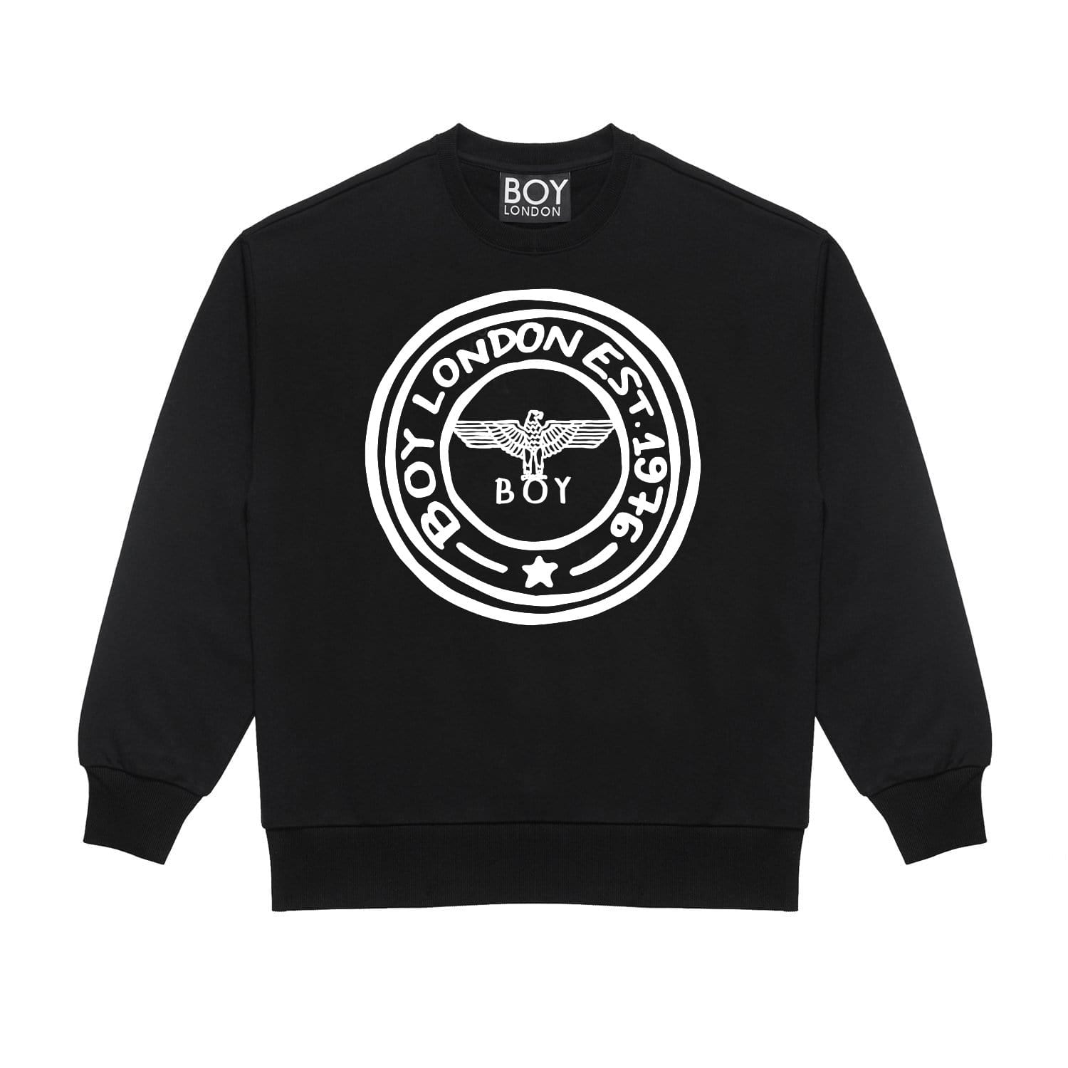 BOY 1976 SWEATSHIRT BLACK BOY London