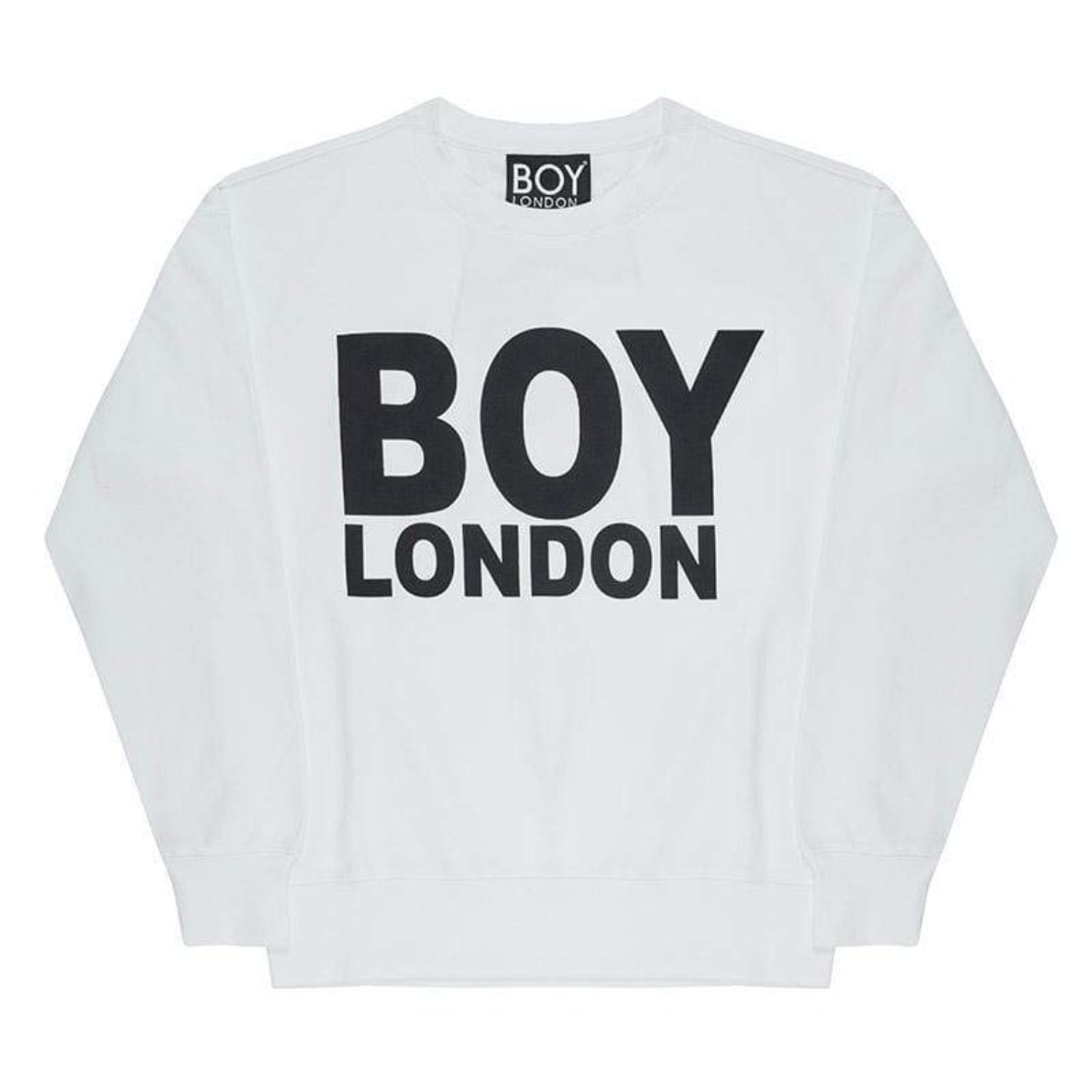 BOY LONDON SWEATSHIRT WHITE BOY London BOY London