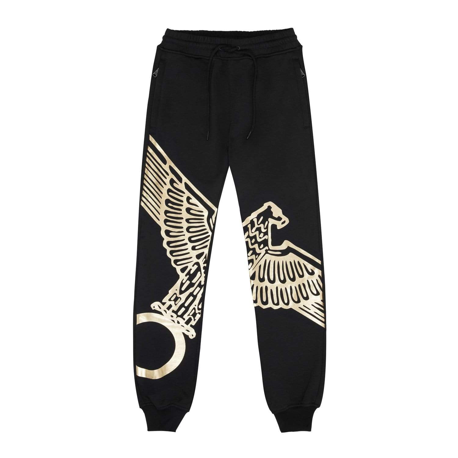 BOY WINGSPAN JOGGERS BLACK GOLD