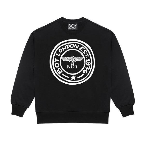 BOY 1976 SWEATSHIRT - BLACK