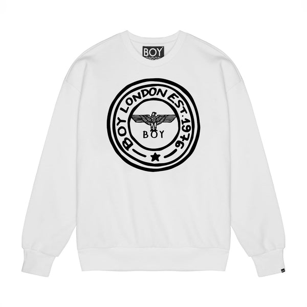 BOY 1976 SWEATSHIRT - WHITE