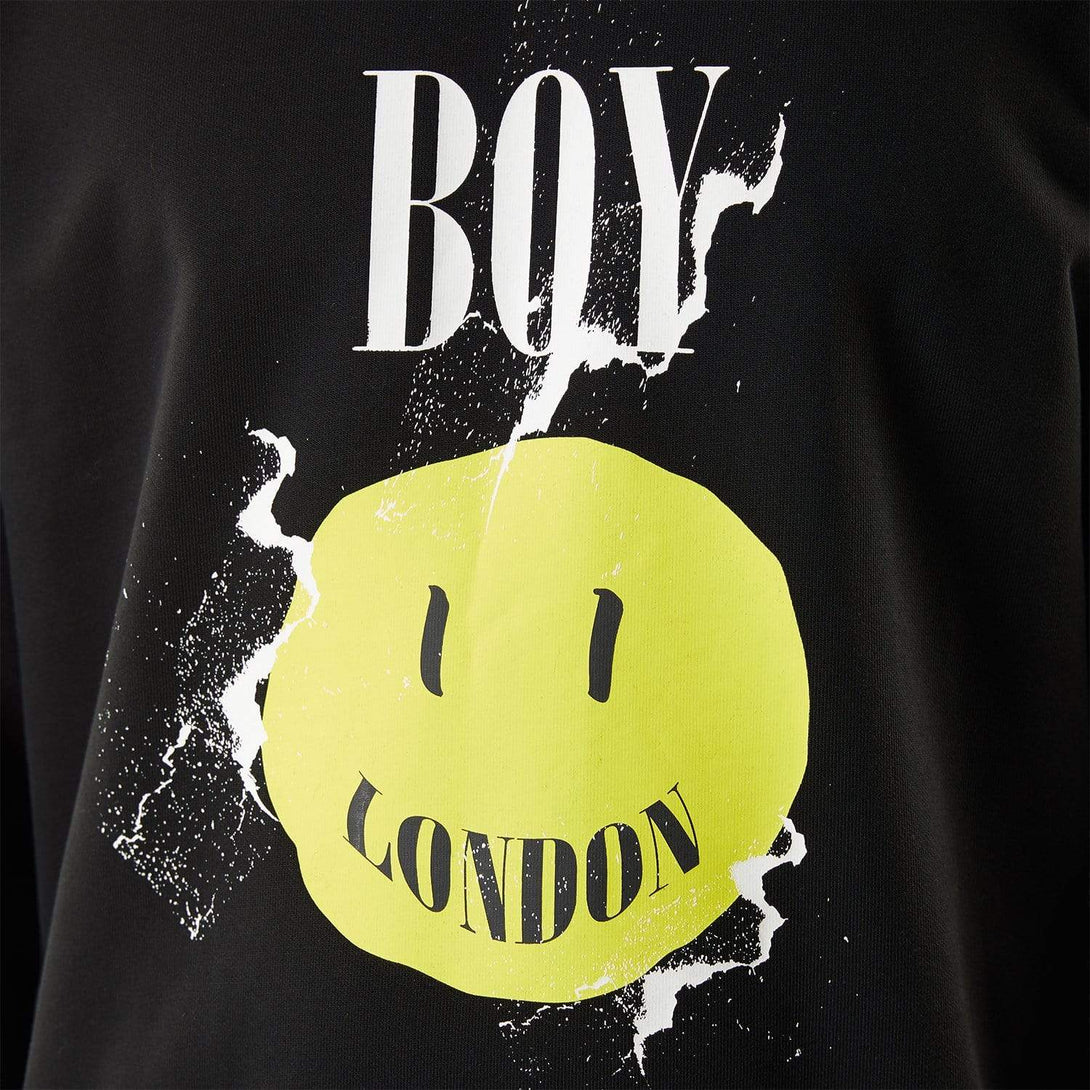 BOY ACID SWEATSHIRT - BLACK