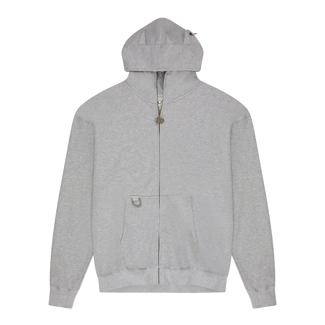 BOY ANIMATED HOOD - GREY MARL