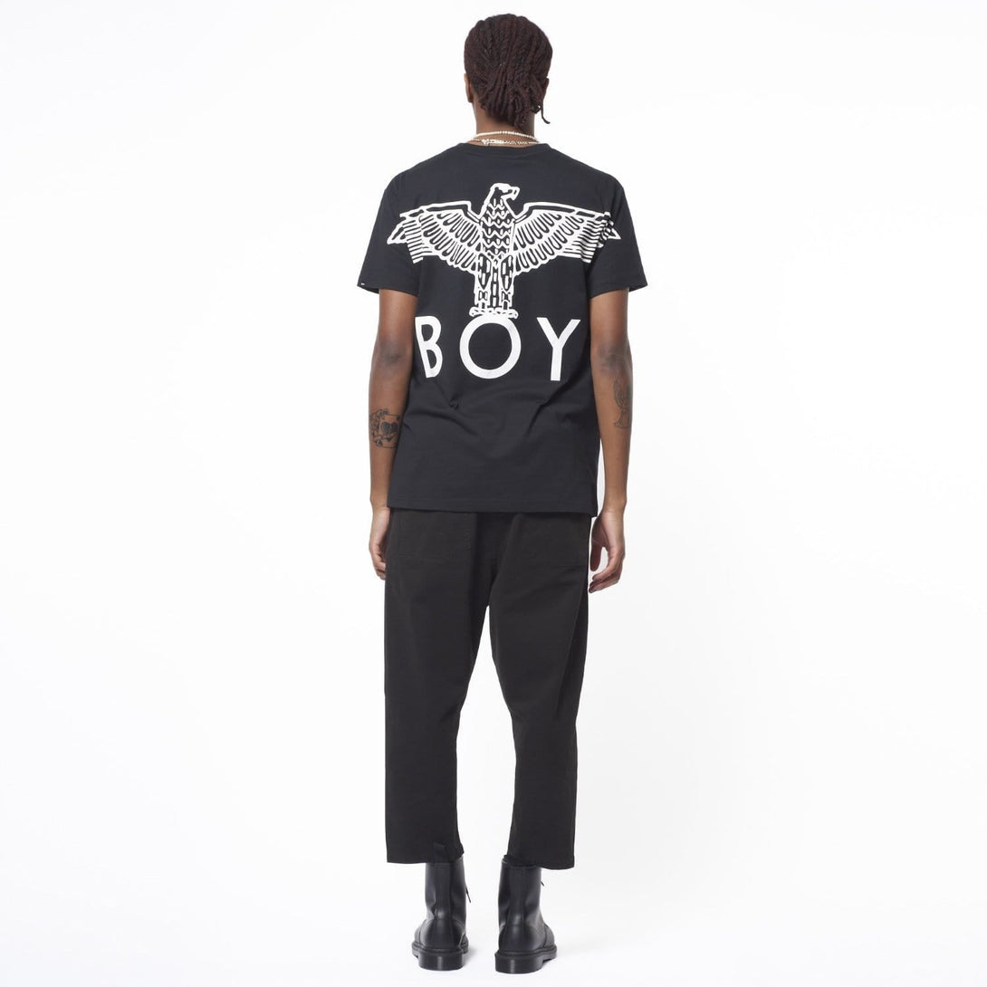 BOY EAGLE BACKPRINT GRAPHIC T-SHIRT