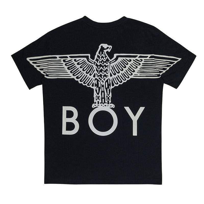 BOY EAGLE BACKPRINT GRAPHIC T-SHIRT