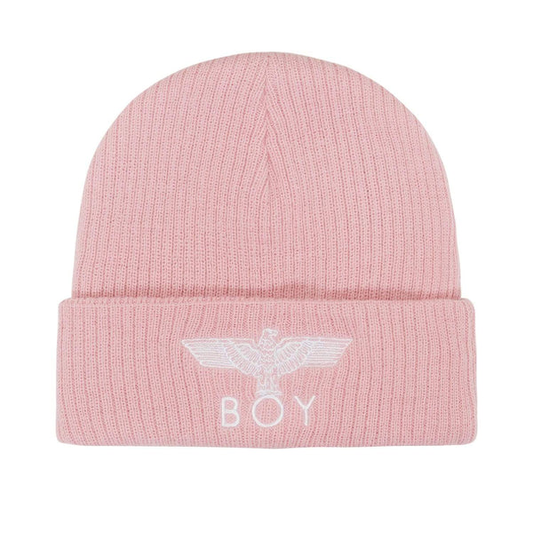 BOY EAGLE BEANIE KIDS - PINK