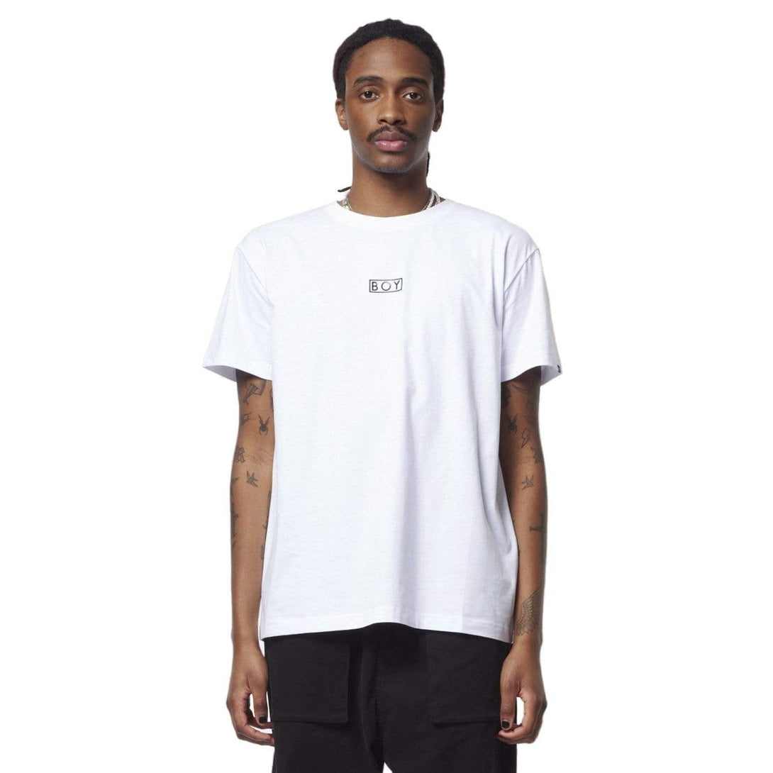 BOY EAGLE FLOCK TEE - WHITE