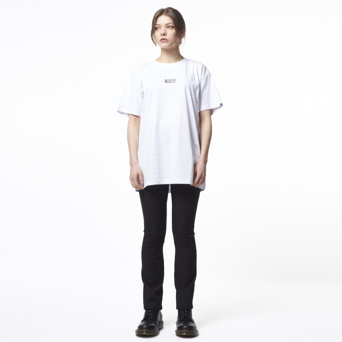 BOY EAGLE FLOCK TEE - WHITE