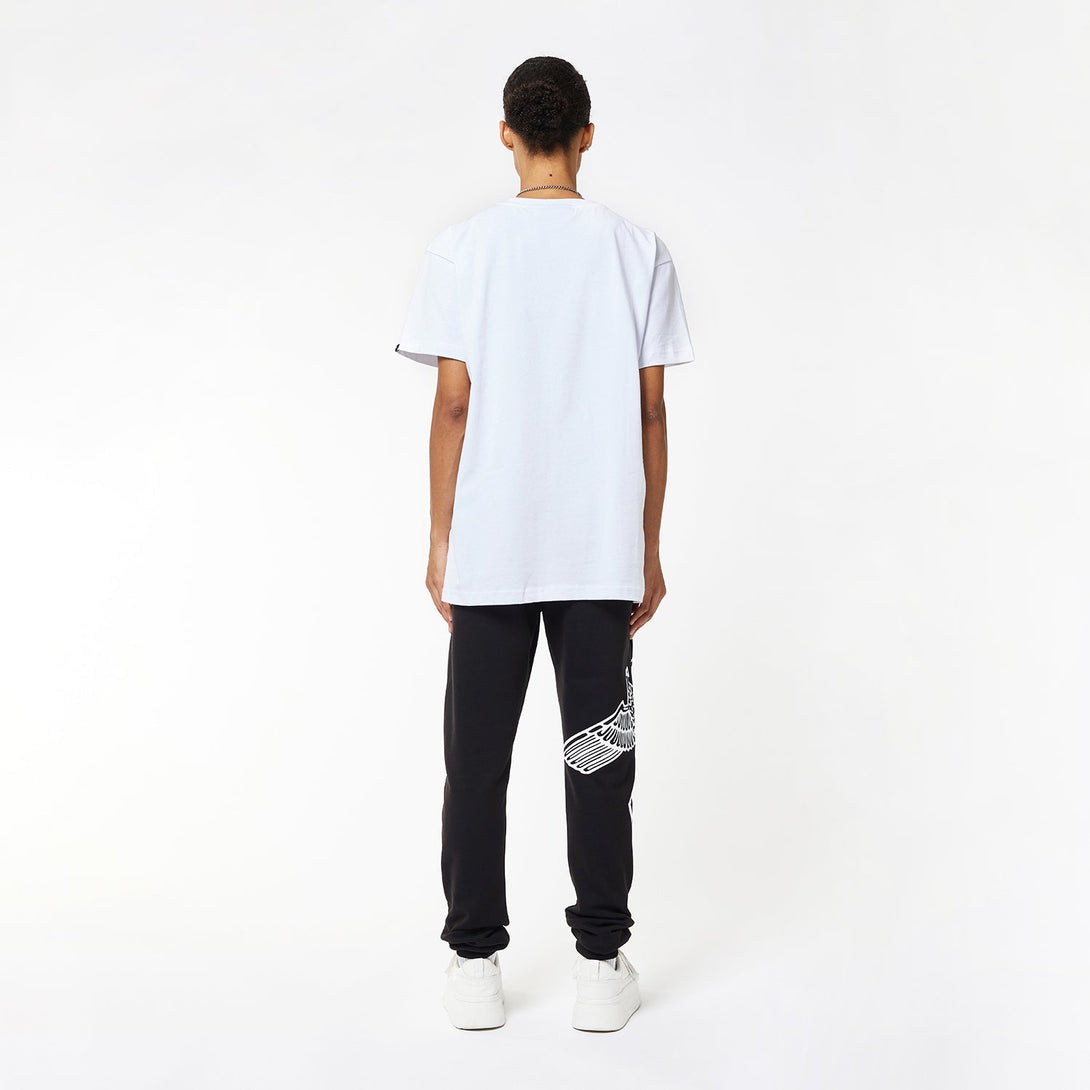 BOY EAGLE JOGGERS - BLACK/WHITE