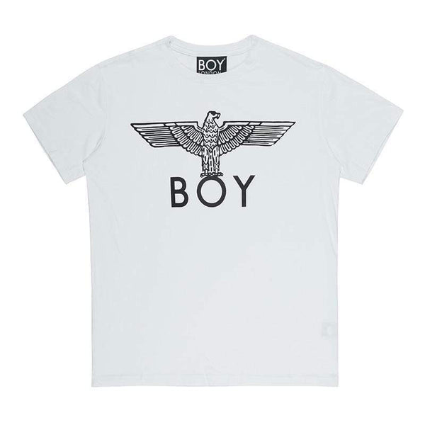 BOY EAGLE T-SHIRT - WHITE /BLACK