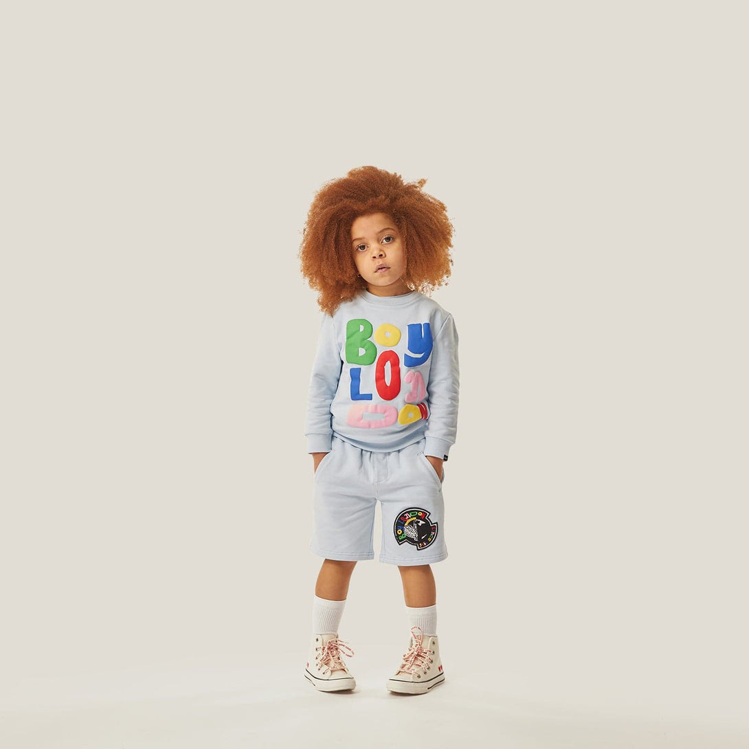 BOY LDN KIDS SWEAT - SKY BLUE