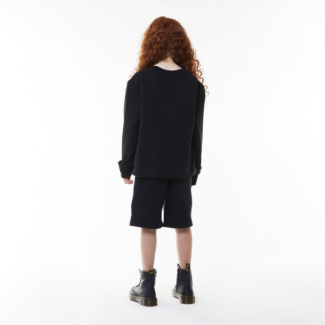 BOY LDN KIDS SWEATSHIRT - BLACK