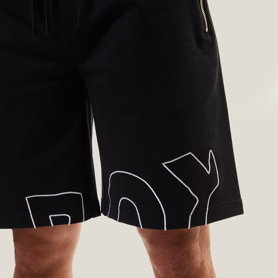 BOY LONDON DISTORTED SHORTS - BLACK