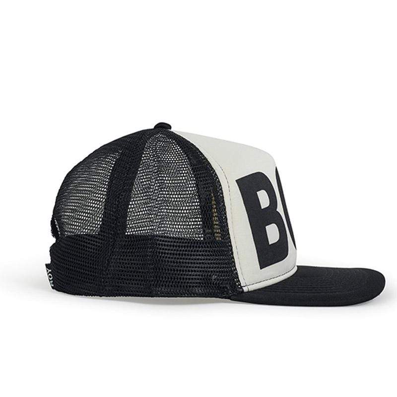 BOY London Mesh Snapback in Black White Hats Caps BOY London