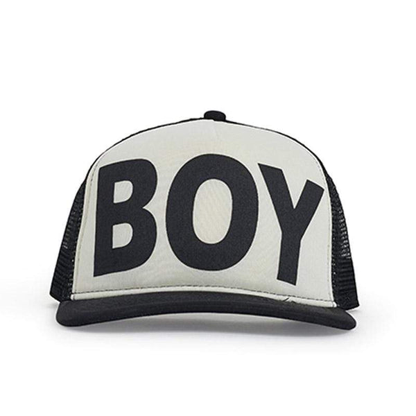 BOY LONDON MESH SNAPBACK WOMENS - BLACK/WHITE