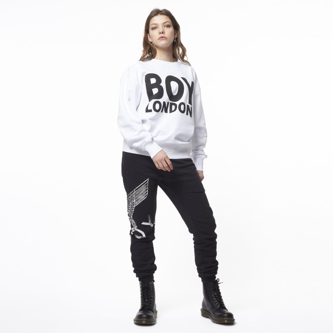 BOY LONDON SWEATSHIRT - WHITE