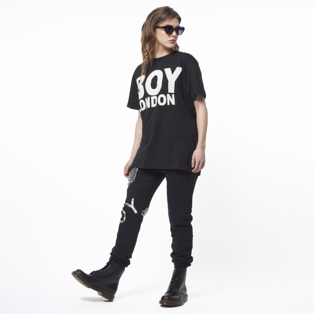 BOY LONDON T-SHIRT - BLACK/WHITE