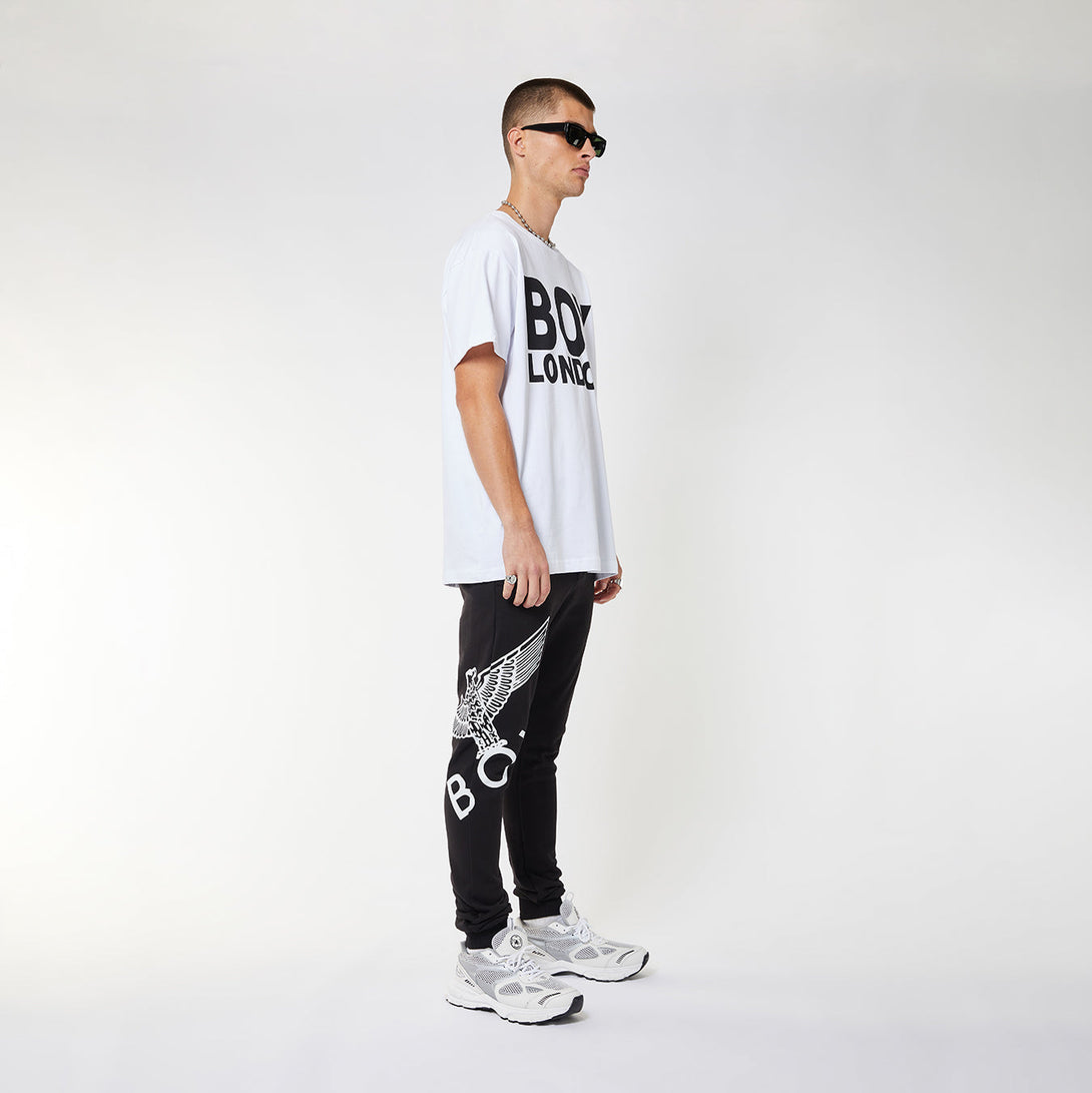 BOY LONDON T-SHIRT - WHITE/BLACK