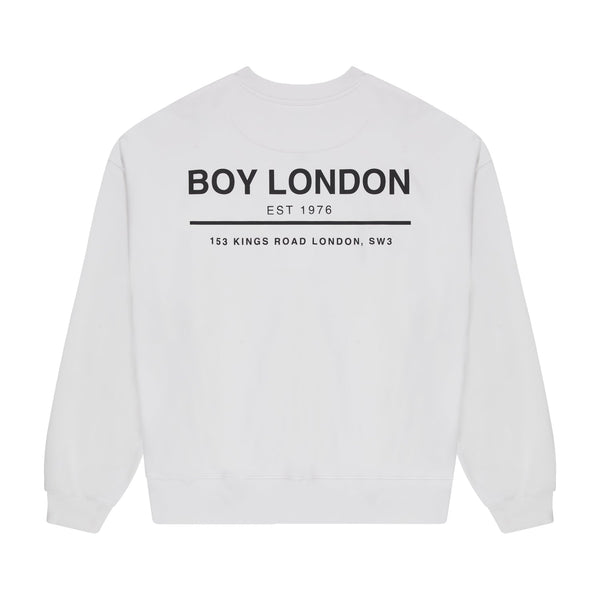 BOY MERCH SWEATSHIRT - WHITE