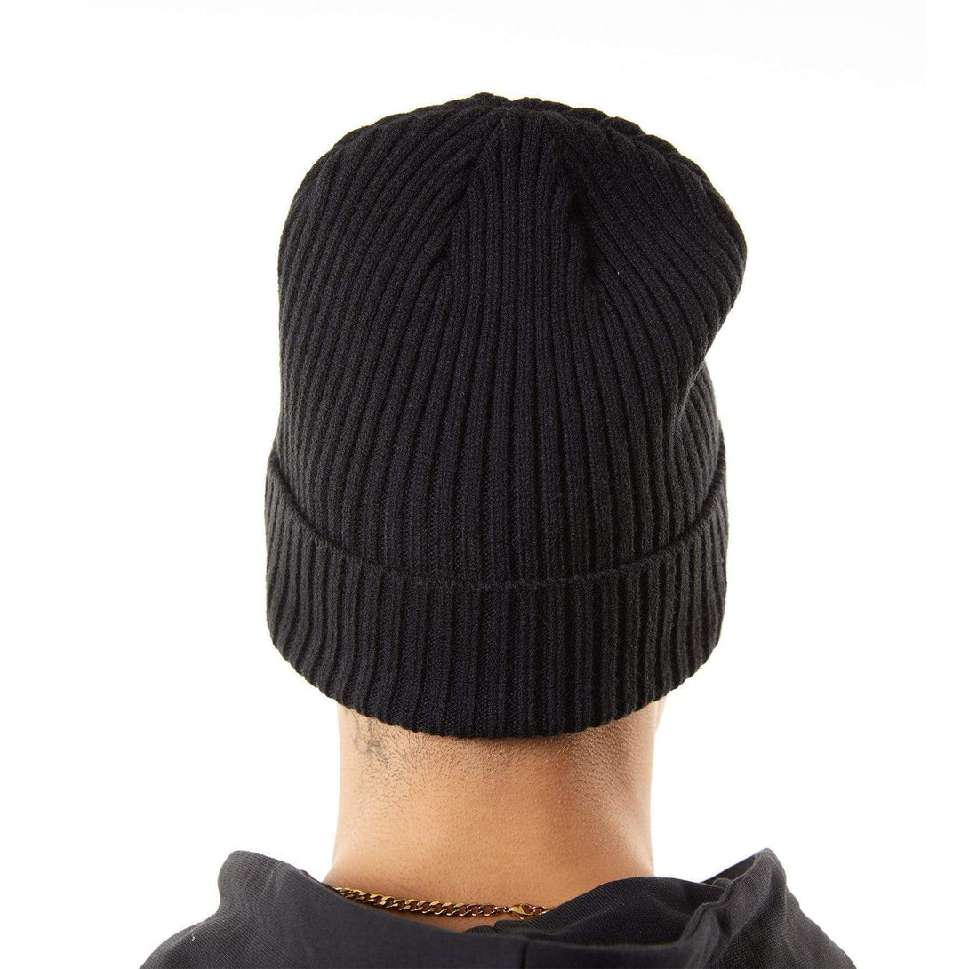 BOY ORB BEANIE HAT - BLACK