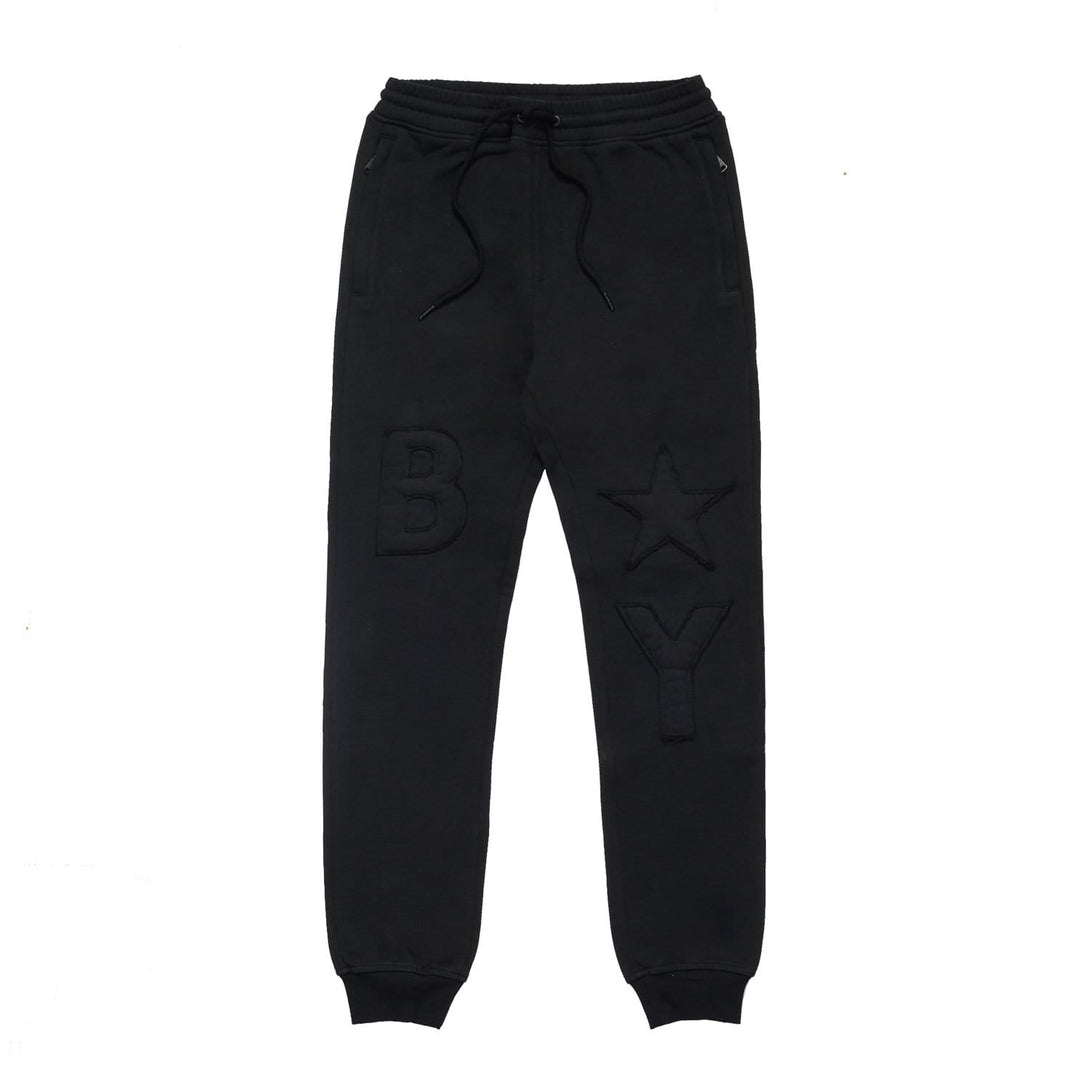 BOY ORB PUFF JOGGERS - BLACK