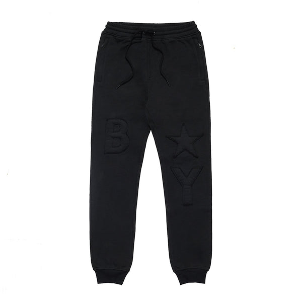 BOY ORB PUFF JOGGERS - BLACK