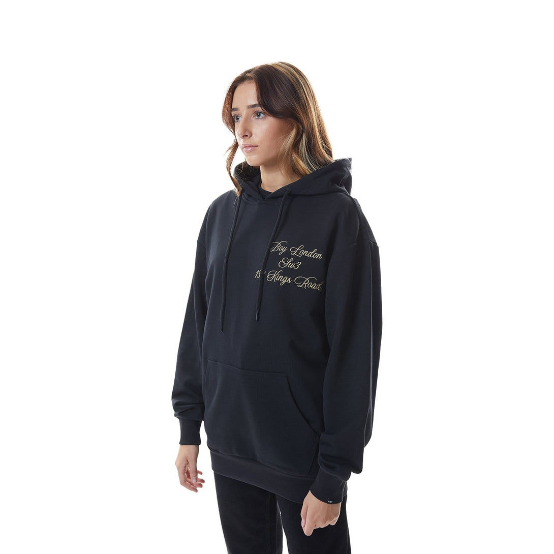 BOY ORINATE HOODIE - BLACK/GOLD