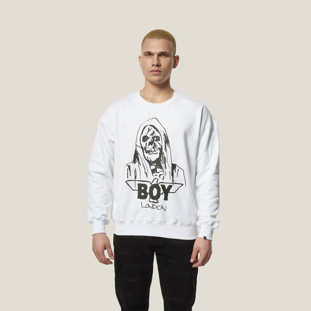 BOY REAPER SWEAT - WHITE