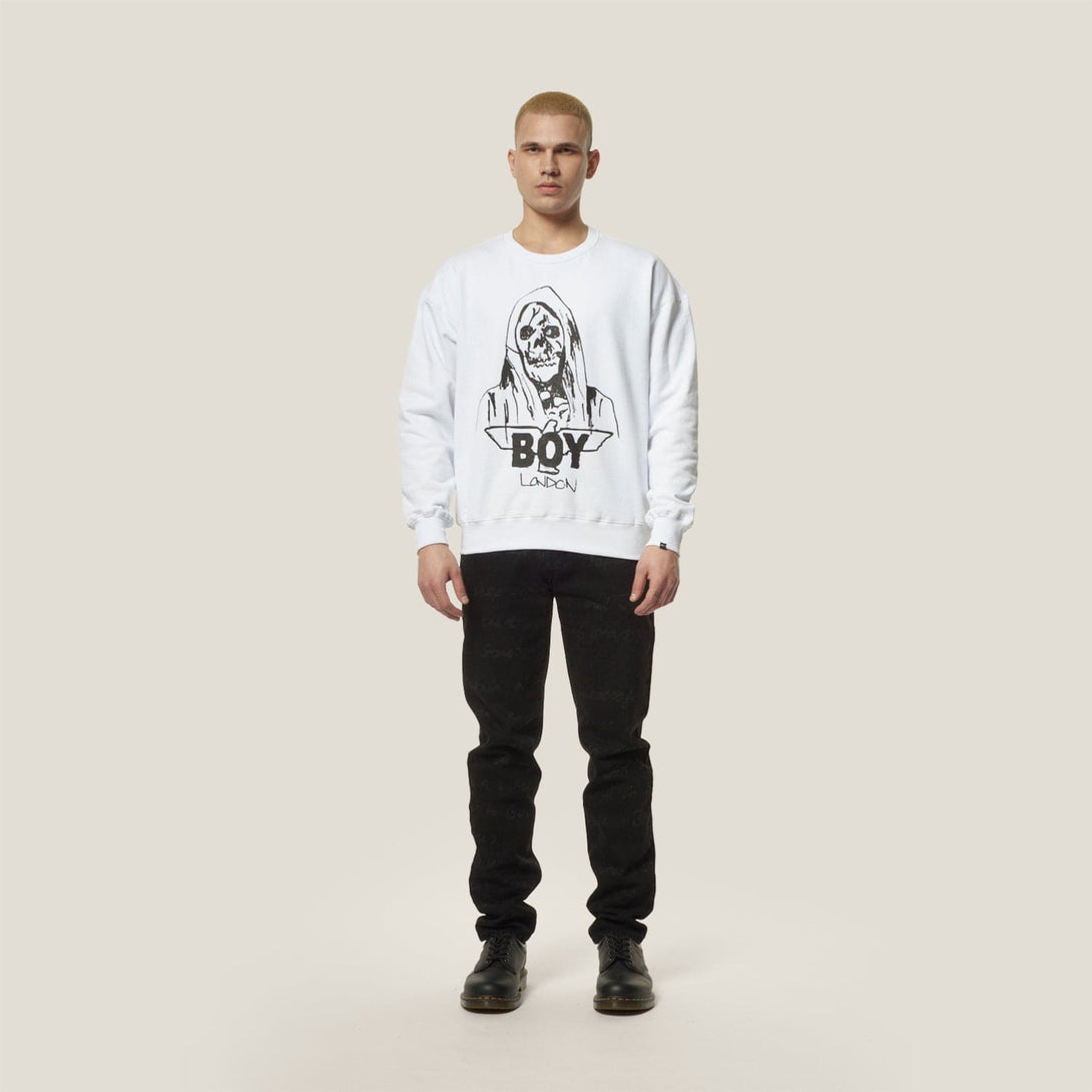 BOY REAPER SWEAT - WHITE