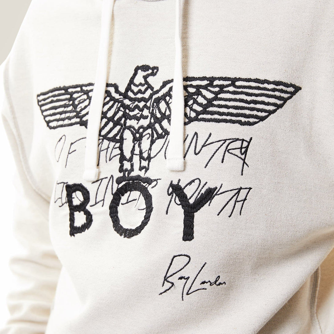 BOY REVERSIBLE HOODIE - GREY