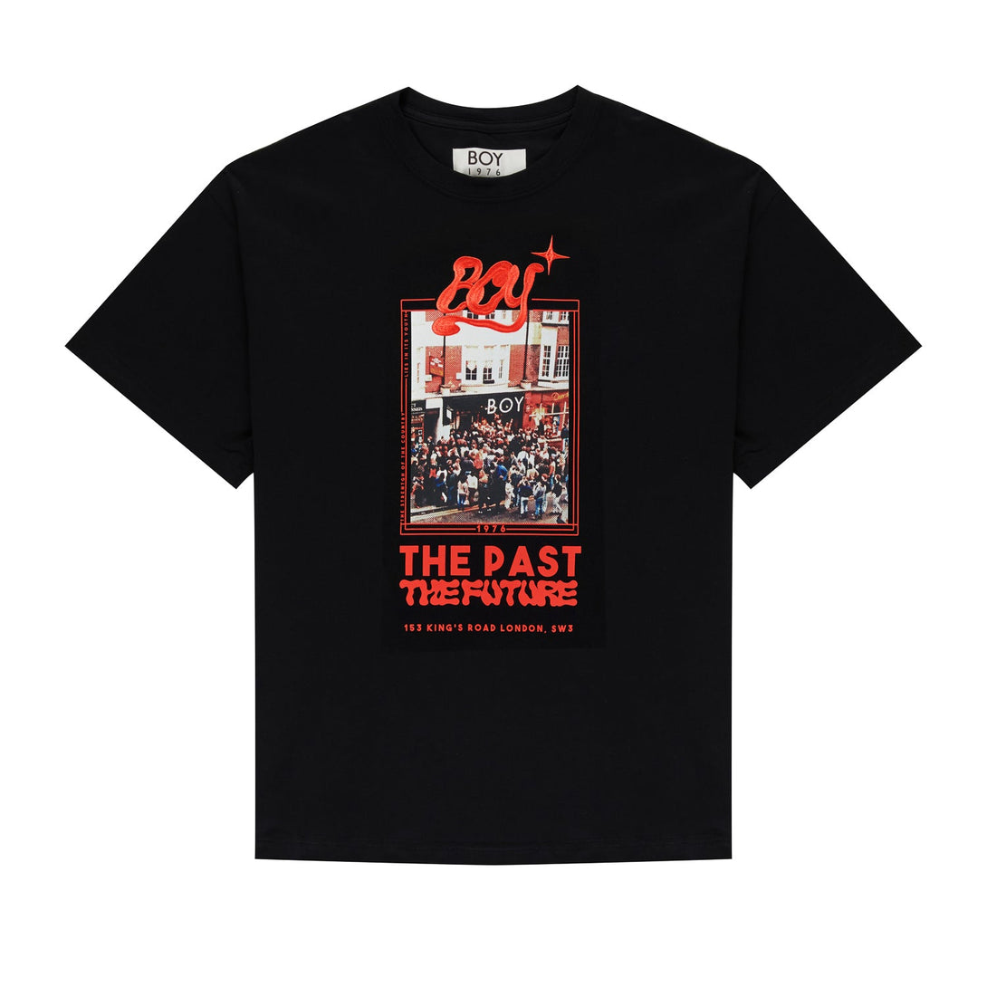 BOY STORE GRAPHIC T-SHIRT - BLACK