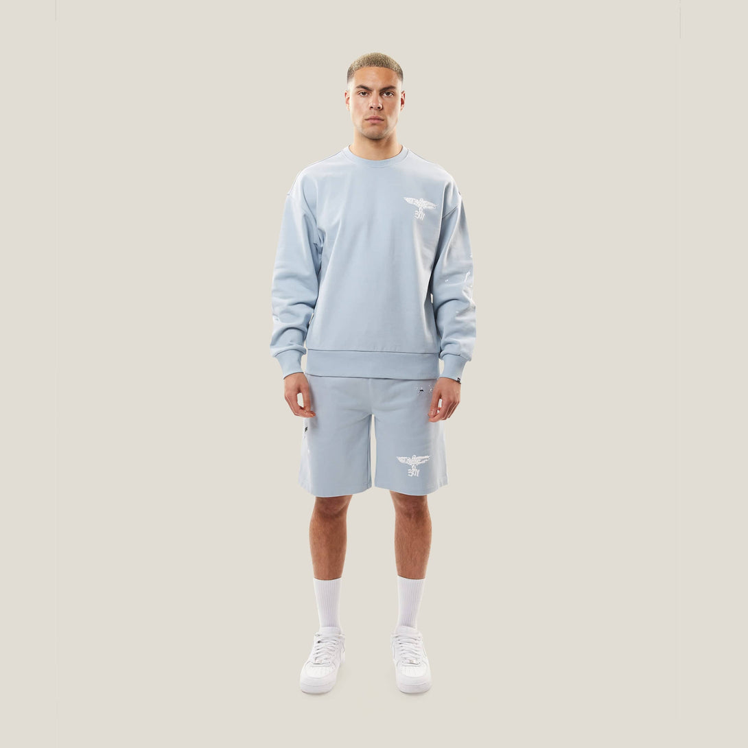 BOY TINT SWEATSHIRT - ICE BLUE