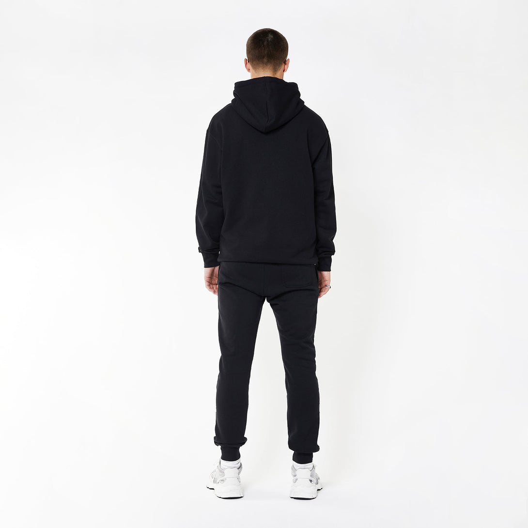 BOY WINGSPAN JOGGERS - BLACK/WHITE