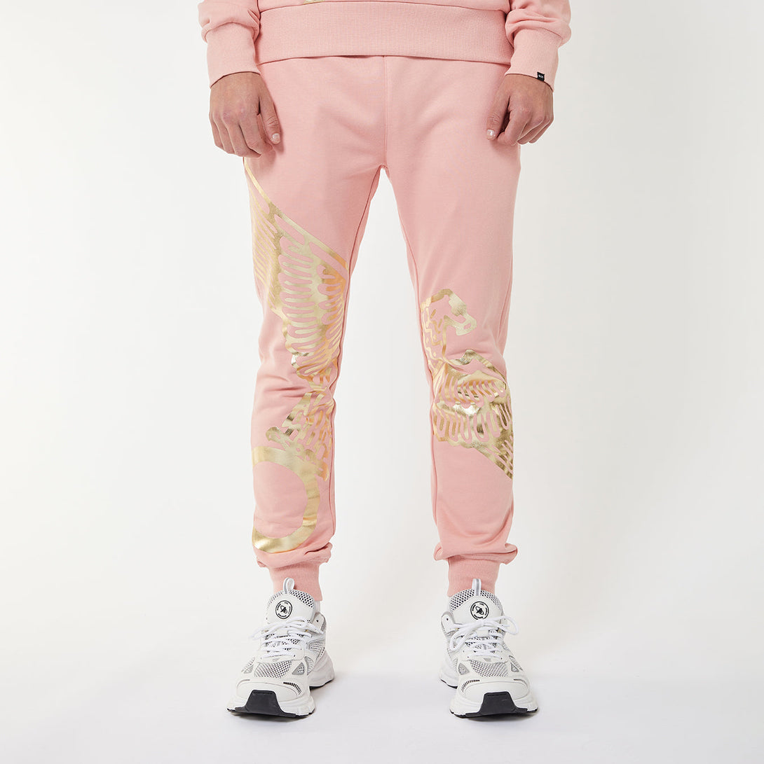 BOY WINGSPAN JOGGERS - PINK/GOLD