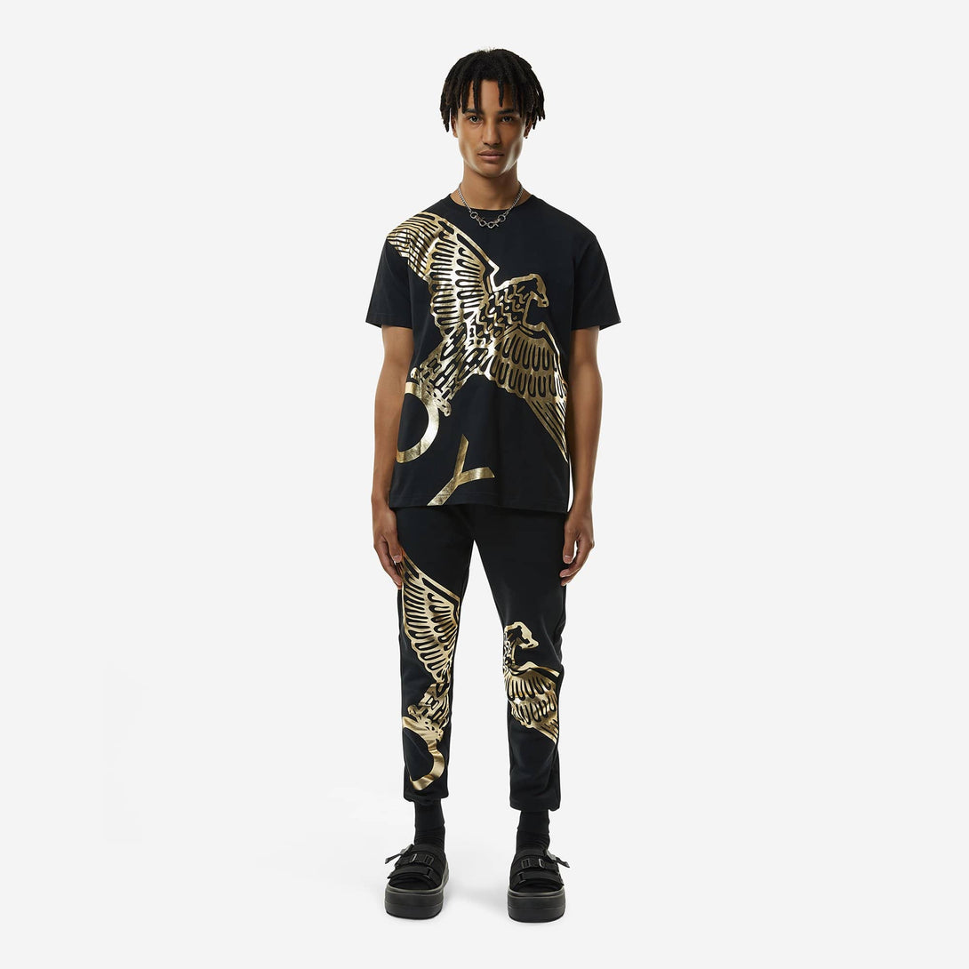 BOY WINGSPAN T-SHIRT - BLACK/GOLD