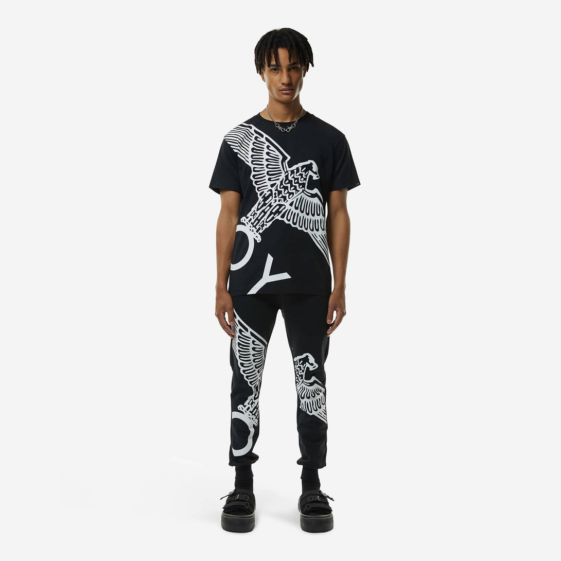 BOY WINGSPAN T-SHIRT - BLACK/WHITE