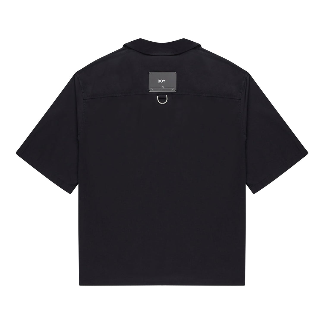 D-RING SHIRT - BLACK