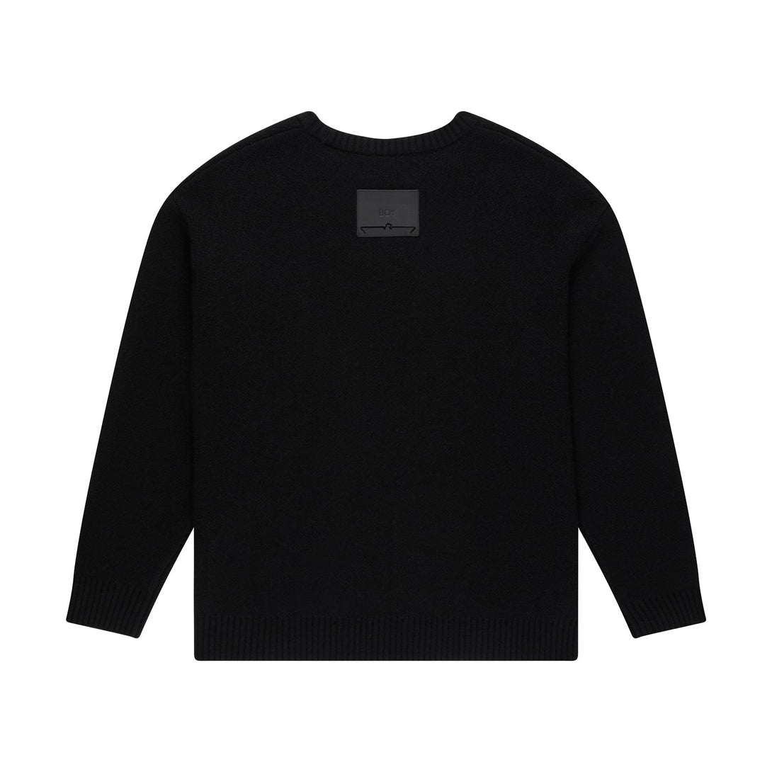 DOODLE BOY KNITTED JUMPER - BLACK