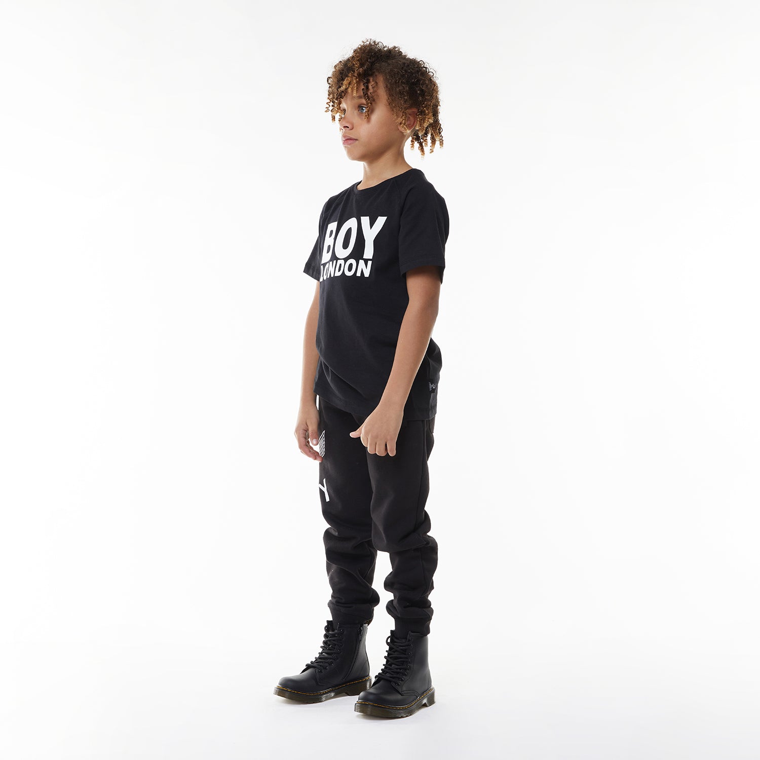 BOY LONDON KIDS T-SHIRT - BLACK