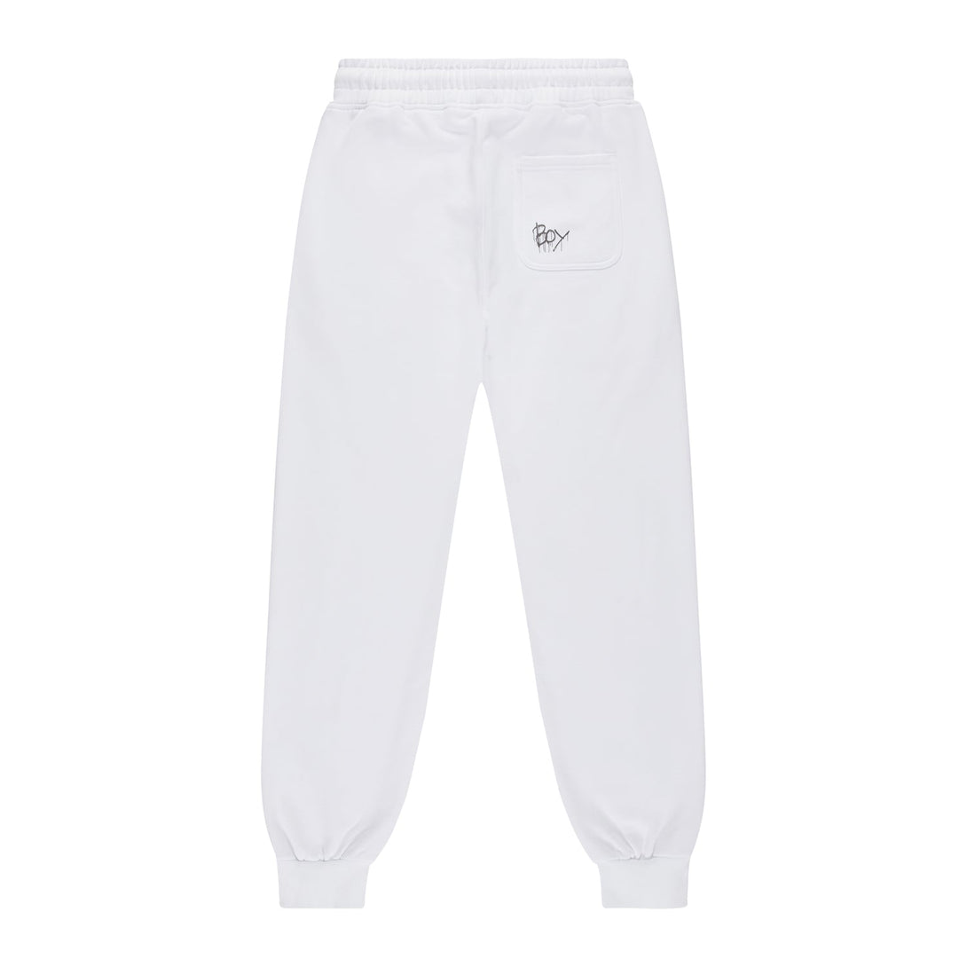 KINGS ROAD GRAFFITI JOGGERS - WHITE