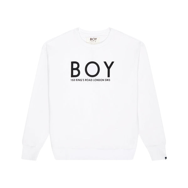 KINGS ROAD SWEAT - WHITE