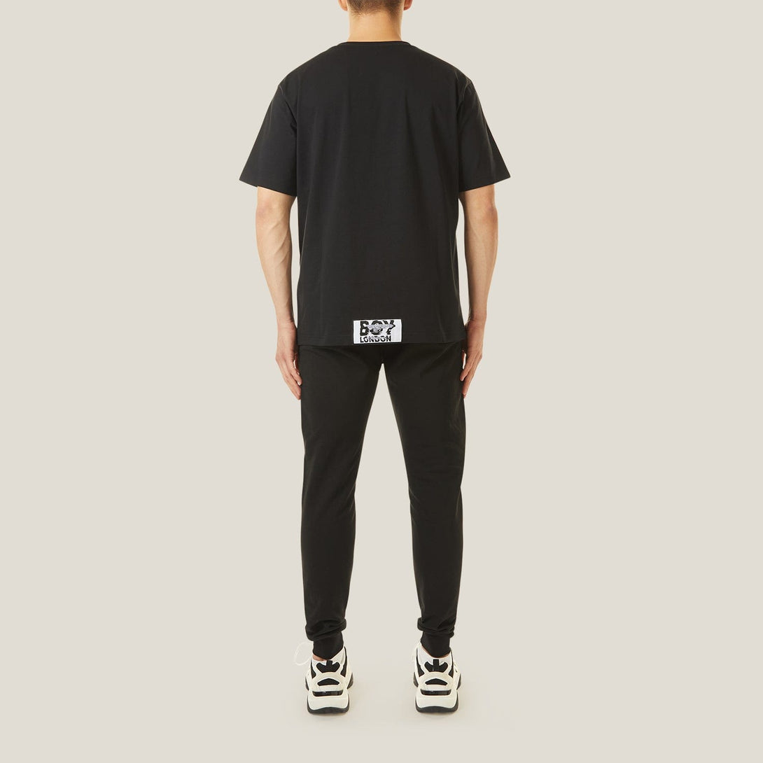 LABELLED JOGGER - BLACK