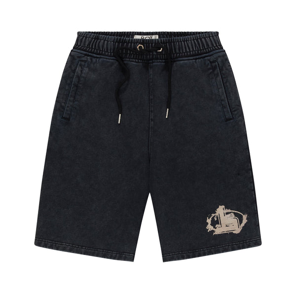 NOSTALGIA SHORTS - WASHED BLACK