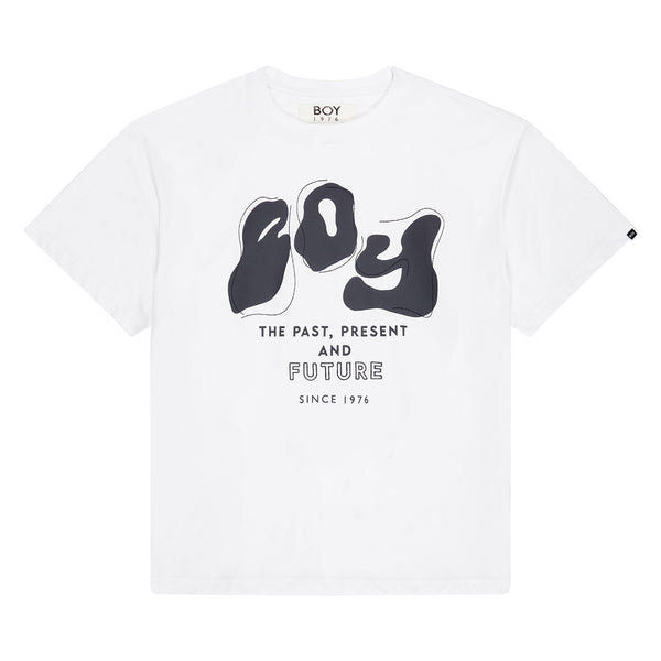 PAST, PRESENT, FUTURE BOY T-SHIRT - WHITE