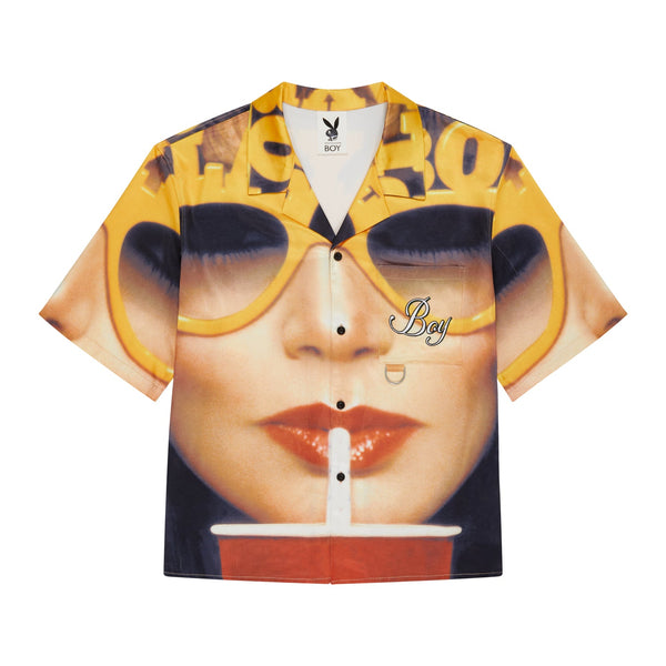 PLAYBOY X BOY COVER RESORT SHIRT - MULTI