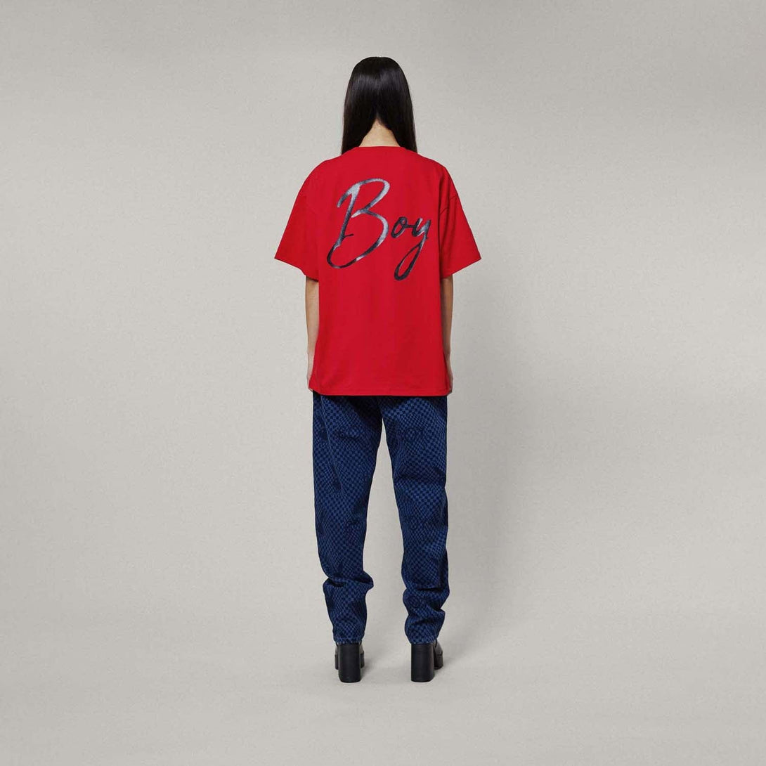 PLAYBOY X BOY YEAR OF THE RABBIT T-SHIRT - RED