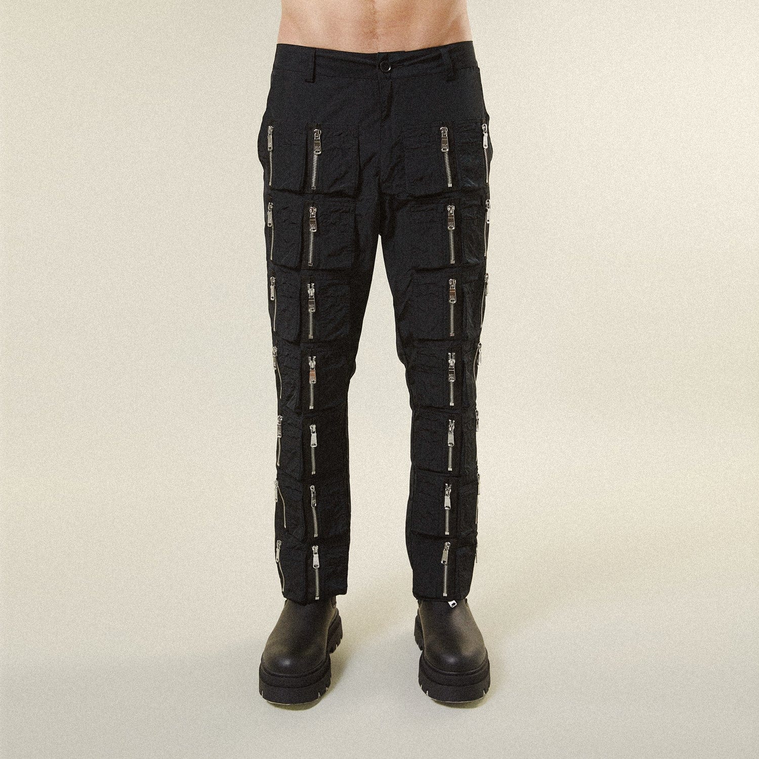 ZIP IT TROUSERS - BLACK – BOY London