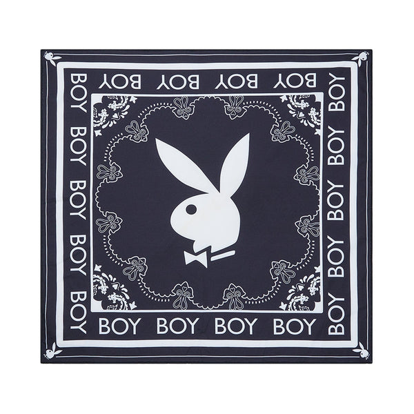 PLAYBOY X BOY CHECKERBOARD VORTEX SCARF - The Edit LDN