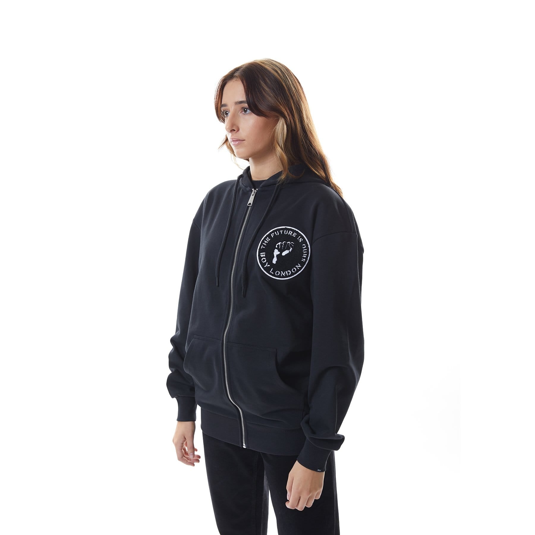 Boy london cheap zip hoodie